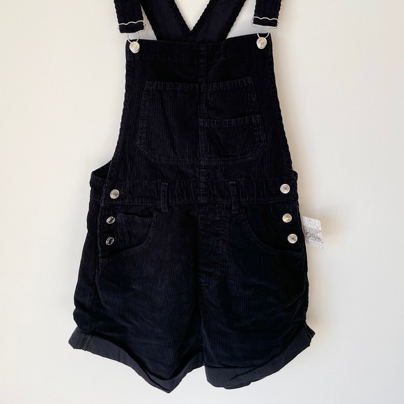 Free People Ziggy Cord Shortalls Brand New - Picture 16 of 16